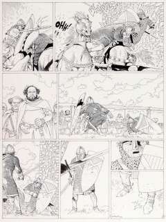 Hermann | Les Tours de Bois-Maury, planche n°24 Ã  l’encre… | Millon