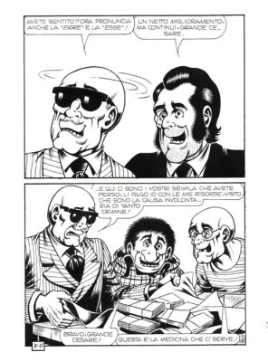 Piffarerio, Paolo - 2 Original page - Alan Ford #85 - "Alta finanza" - 1980 | Catawiki