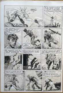 Pratt, Hugo - 1 Original page - Junglemen - L’Ultimo Assalto - 1949 | Catawiki