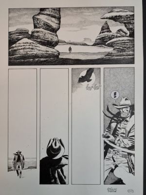 Breccia, Enrique - 1 Original page - Tex - Capitan Jack | Catawiki