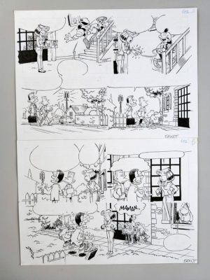 Ernst - 1 Original page - Les Zappeurs | Catawiki