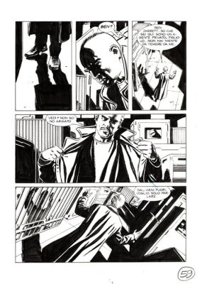 De Angelis, Roberto - 3 Original page - Nathan Never #188 - "i figli dell’Apocalisse" - 2006 | Catawiki