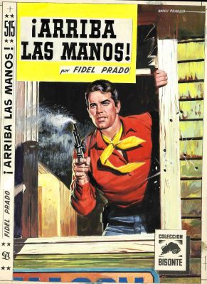 Bosch Penalva | Original western cover – Arriba las manos – Bosch Penalva | Origin Of Comics