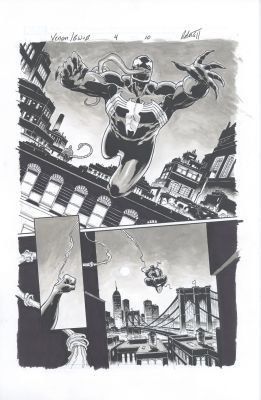 Robert Gill | Venom: Black, White and Blood Issue 4, Page 10 | Geoff M Art Sales
