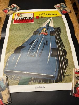 Tintin (magazine) - 6 posters Cover Journal Tintin + 20 Cartes Postales Jean Graton et Le Journal Tintin - 2018 | Catawiki