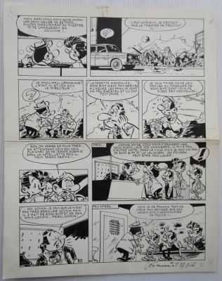 Attanasio, Dino - 1 Original page - Spaghetti - (années 1970)