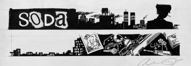 Gazzotti, Bruno - 1 Original drawing - Soda | Catawiki