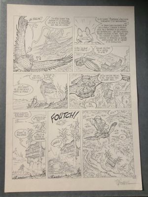 Maïorana, Bruno Original page - Garulfo T3 - Le Prince aux Deux Visages - 1997 | Catawiki