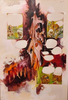 Fernández, Fernando - 1 Original colour page - Zora y los Hibernautas | Catawiki