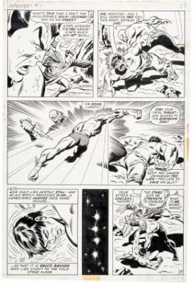 Buscema, Sal - DEFENDERS, THE 1972-86 #1 Interior Page | Metropolis Comics