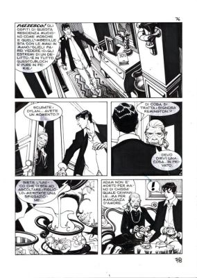 Mari, Nicola - 1 Original page - Dylan Dog #293 - "Gli ultimi immortali" - 2011 | Catawiki