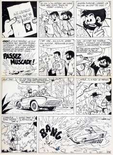 Will | Tif et Tondu, planche n°6 Ã  l’encre de Chine de… | Millon