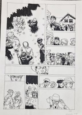 Gess - 1 Original page - Les contes de la pieuvre - Un destin de trouveur - 2019 | Catawiki