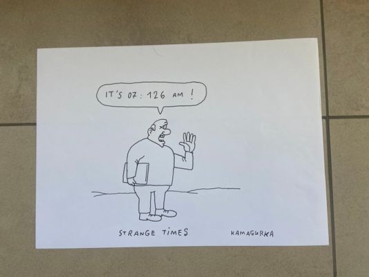 Kamagurka - 1 Original drawing - Strange Tim | Catawiki