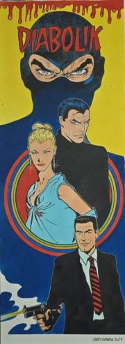 Carmarda, Larry - 1 Original drawing - Diabolik | Catawiki