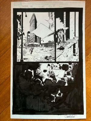 Goran Parlov - 1 Original page - The Punisher | Catawiki