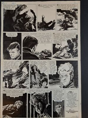 Breccia, Alberto - 1 Original page - El Cirque Tragico | Catawiki