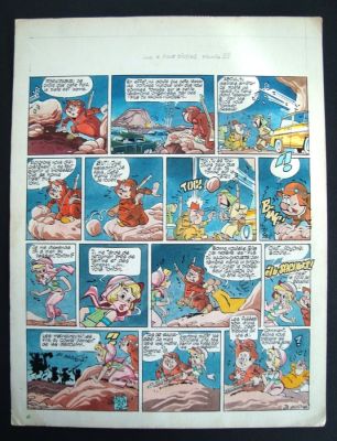 Marin, Claude - 1 Original colour page - Eva - Sous le signe d’Osiris - 60 | Catawiki