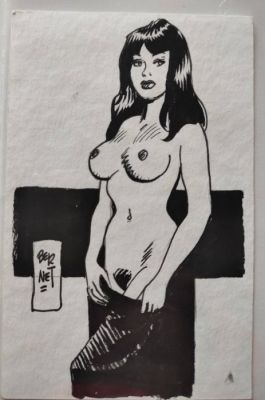 Bernet, Jordi - - 1 Original drawing - Chiara di notte (Clara de noche) | Catawiki