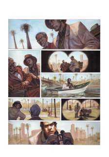 Planche originale 20 du MANUSCRIT INTERDIT tome 3 par Paolo GRELLA