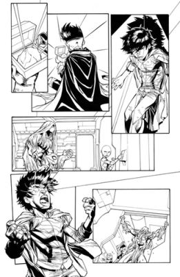 Carlo Barberi, Art Thibert | Adventures of Super Sons #2 Pg19 | Art Thibert