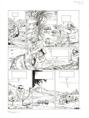 Ersel - 1 Original page - Les Pionniers du Nouveau Monde - T18 Le grand rendez-vous - 2011 | Catawiki