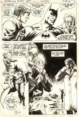 Newton, Don - Detective Comics #520 p.07- Alcala inks! | Comic Book Art Gallery