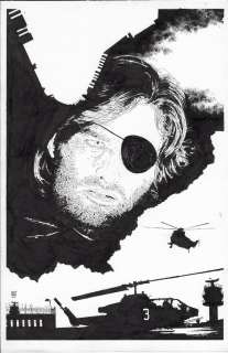 Tim Bradstreet | Escape From New York Cover Issue 02 Page Cover | Splash Page