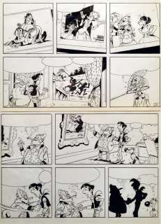 LUCKY LUKE  - D’après MORRIS  - Planche 2 durécit l’Alibi édité en album en 1987[...] | Vermot et Associés