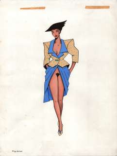 Bertrand (Philippe) | Linda aime l’art, illustration à l’encre de… | Millon