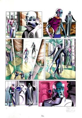 Evangelisti, Patrizio - 1 Original colour page - Termite Bianca | Catawiki