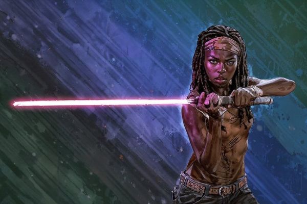 Daniel Cayuela - Michonne ( Jedi Version ) | Catawiki