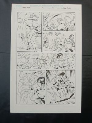Coleman & Poggi - 1 Original page - Captain Marvel | Catawiki