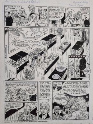 Reding, Raymond - 1 Original page - Eric Castel T6 - Le secret de Pablito - 1982 | Catawiki