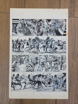 Franz (Drappier, Franz) - 1 Original page - Jugurtha T10, planche 27 - 1982 | Catawiki