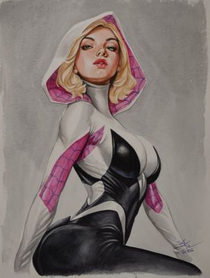 Sly - Spider-Gwen homage | Catawiki