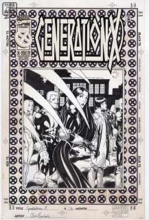 Chris Bachalo | Generation X 12 Cover | Panel Page Art