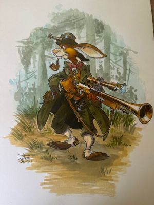 Willem, Étienne - 1 Original colour drawing - L’épée Ardenois - Dessin original - 2017