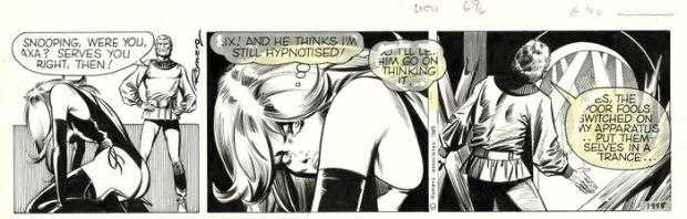 Romero, Enric Badia - 1 Original page - Axa - strip #1995 - The Escapist - Signed - 1985 | Catawiki
