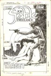 Grell, Mike - JON SABLE, FREELANCE #7 Cover | ComicConnect