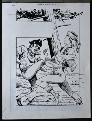 Bignotti, Franco - 1 Original cover - Blek Le Roc - Blek n. 80 - 1966 | Catawiki