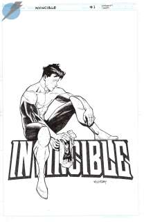 Ryan Ottley - Invincible Issue 1 Page Cover