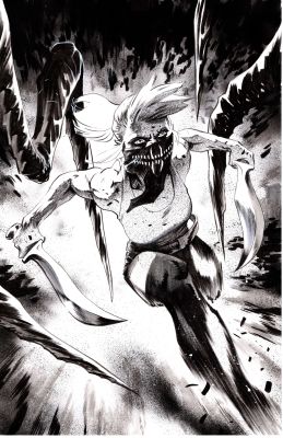 SOMETHING IS KILLING THE CHILDREN #46 ORIGINAL COVER ART BY ADAM GORHAM | Scott’s Collectables