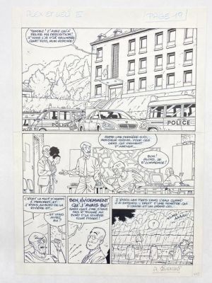 Sikorski, Alain - 1 Original page - Alex et Keli, planche 19 | Catawiki