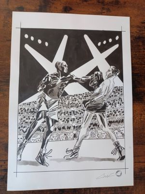 Carlé, Grégoire - 1 Original drawing - Il etait deux fois Arthur - 2022 | Catawiki