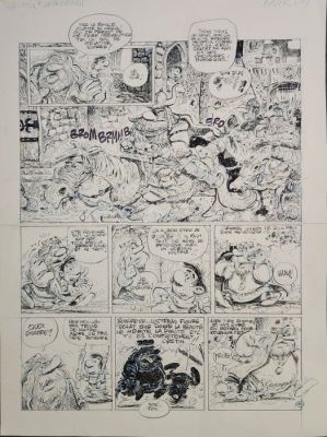 Bercovici, Philippe et Corteggiani, - 1 Original page - Kostar le magnifique - 1984 | Catawiki