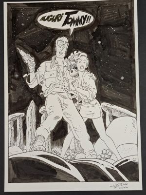 Crivello Giovanni; Castelli Alfredo - 1 Original drawing - Martyn Mystere e Diana | Catawiki