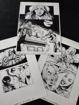 Debora Diamante - 3 Original page - Cimiteria - Vita ad mortem - 2021 | Catawiki