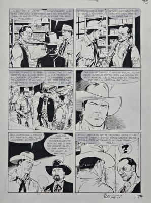 Brindisi, Bruno - 1 Original page - Tex | Catawiki