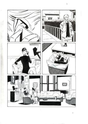 Pittaluga, Luigi - 3 Original page - Julia #291 - "Uomo d’onore" - 2022 | Catawiki